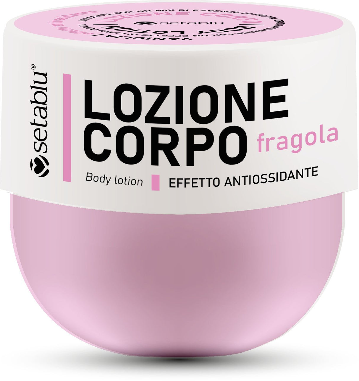 Crema de corp cu aroma de capsuni, 280 ml