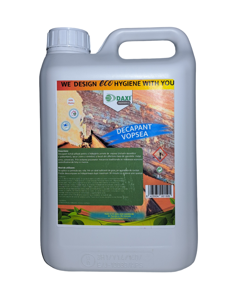 Decapant lichid pentru curatare vopsea, 5L