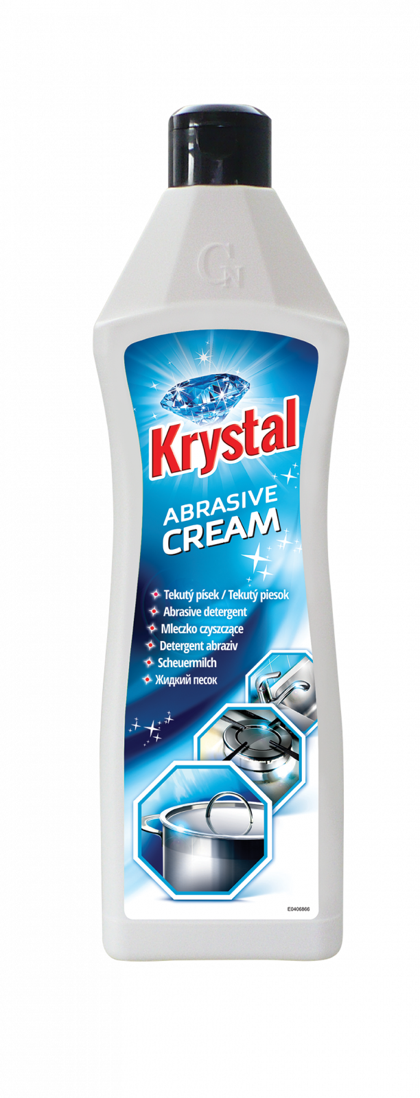 Detergent crema abraziv pentru curatarea suprafetelor din inox,,600g
