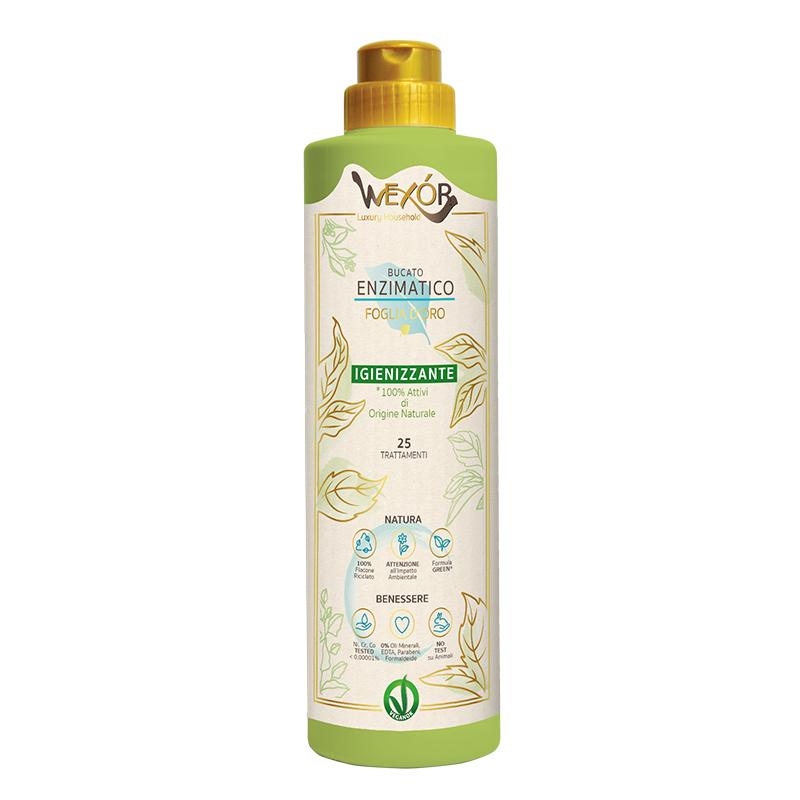 Detergent de rufe igienizant si parfumat, Foglia D'Oro Veganok, 750ml, Wexor