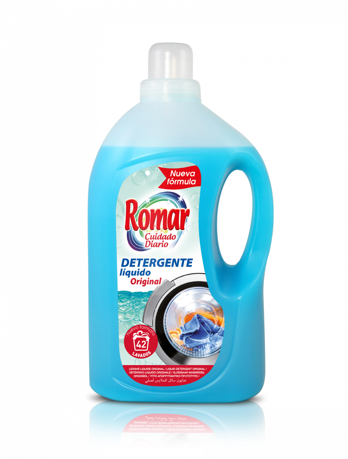 Detergent de rufe lichid pentru rufe albe si colorate,automat 2in1, 3L