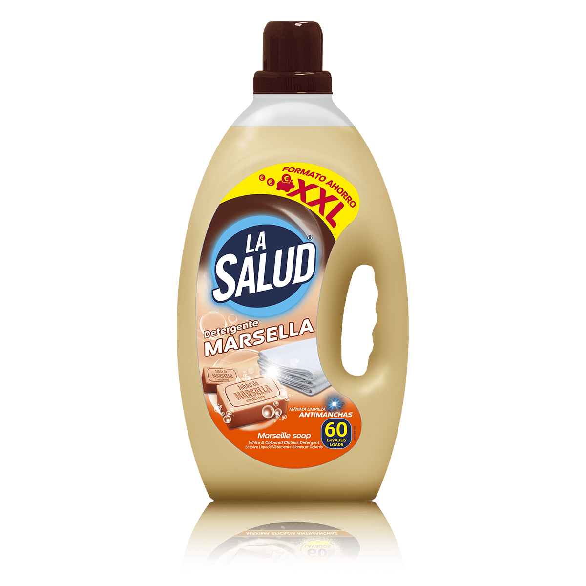 Detergent lichid pentru rufe cu Sapun Marsella ,4L