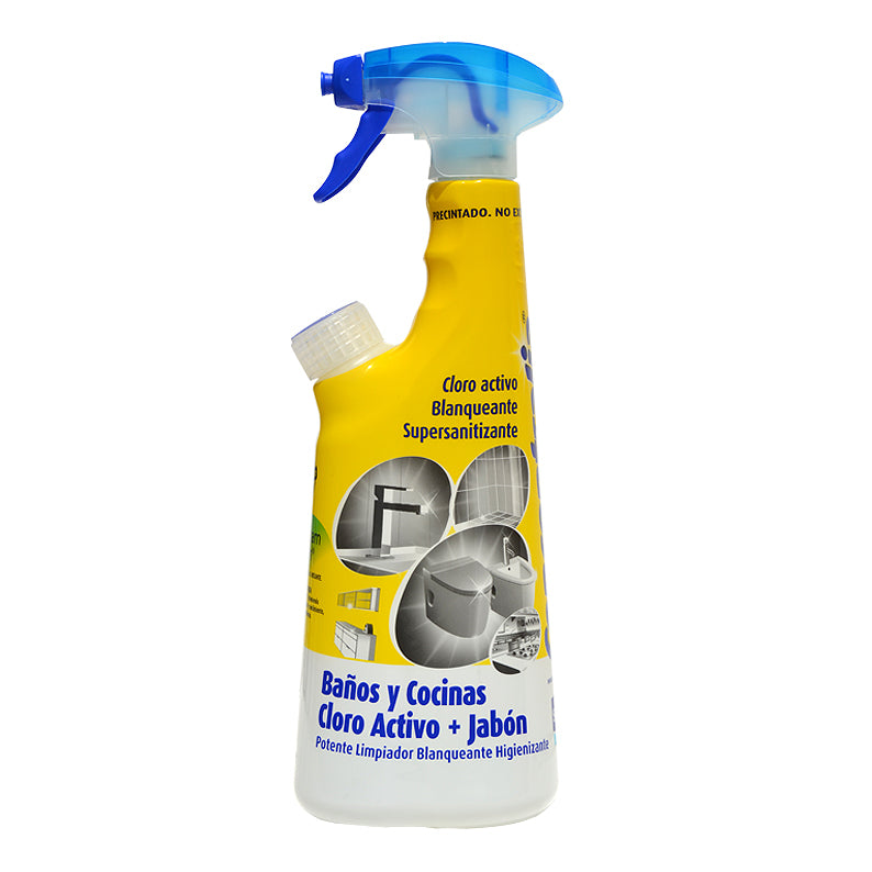 Detergent baie si bucatarie cu clor activ si sapun, Concentralia, 425ml