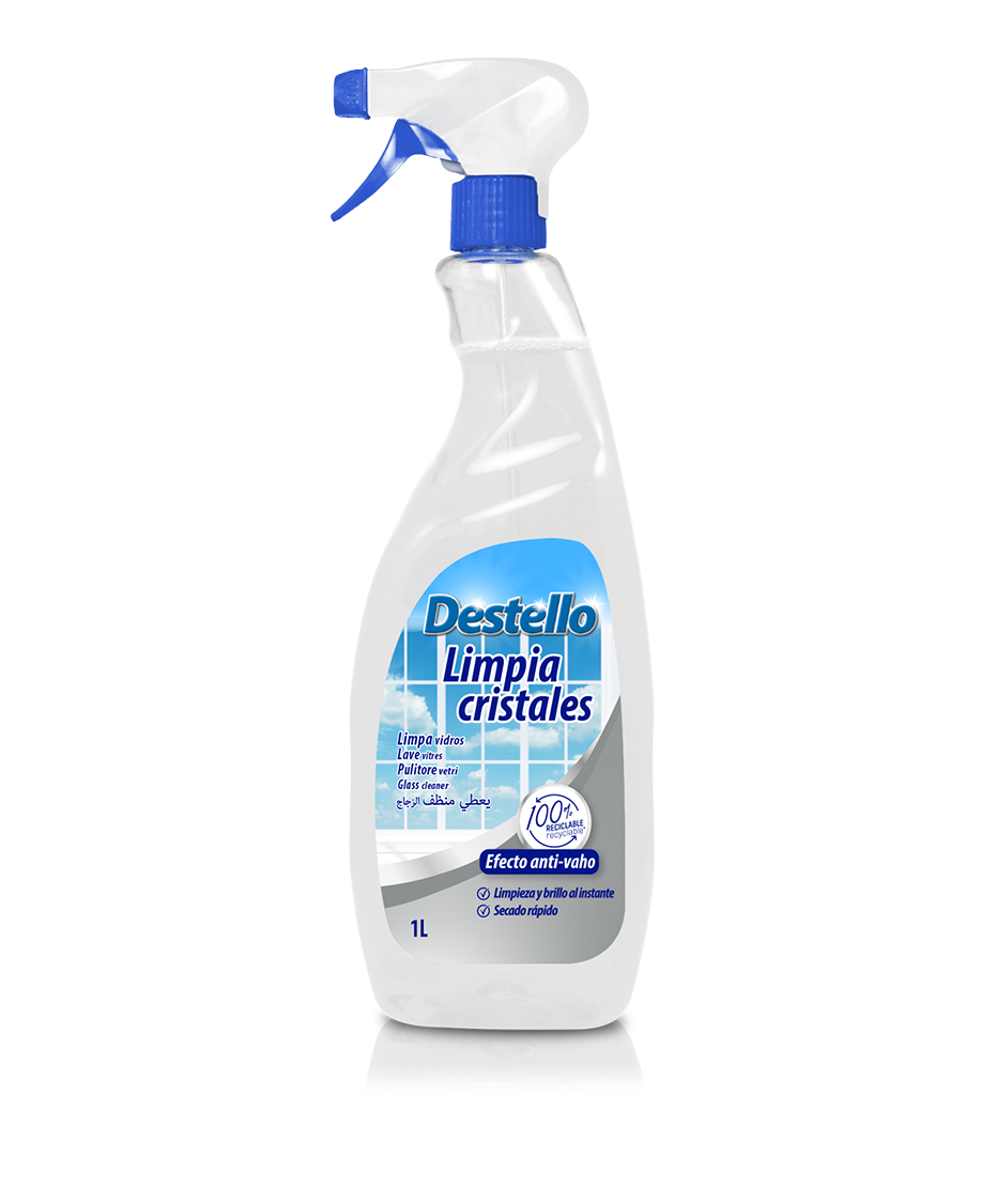 Detergent pentru geam si sticla ,cu efect antiaburire,1L