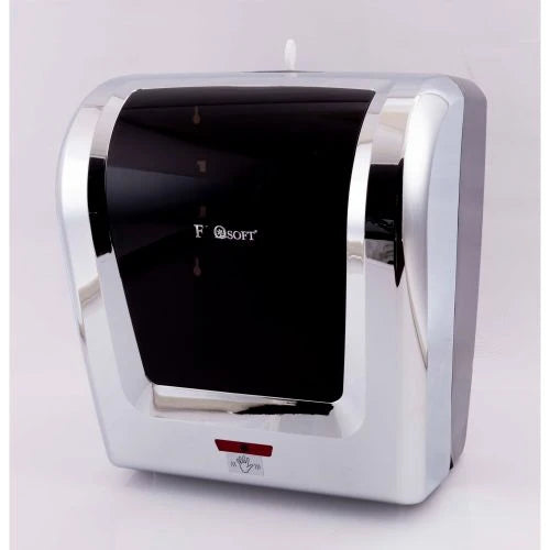 Dispenser hartie Autocut ,crom/negru, cu senzor ,F120