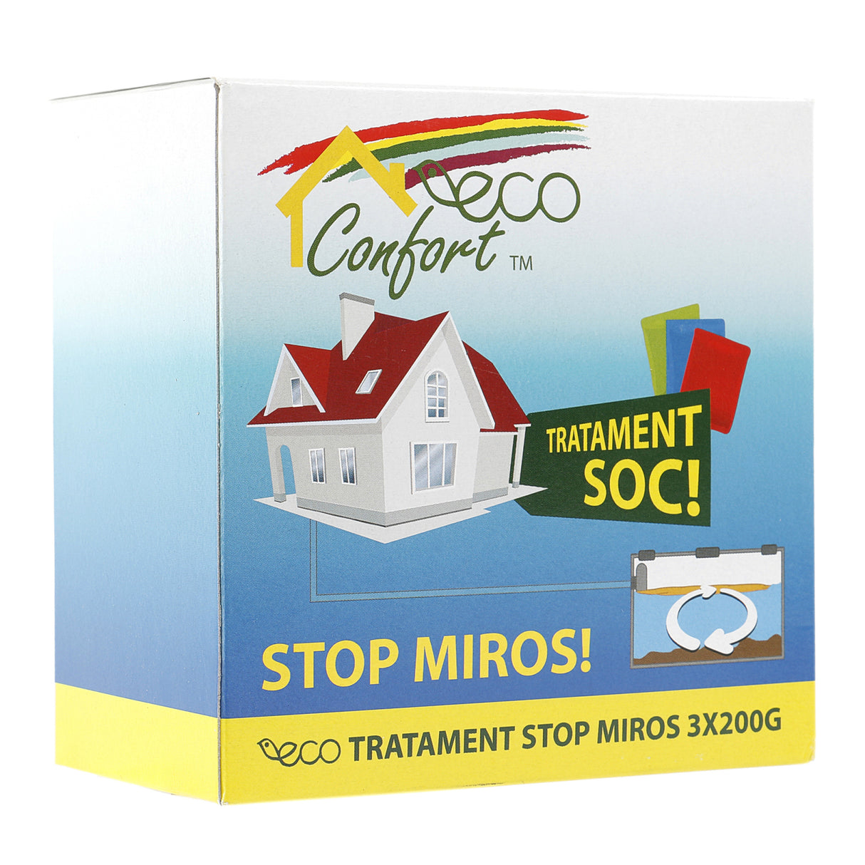 Solutie biologica Stop Miros 3*200g
