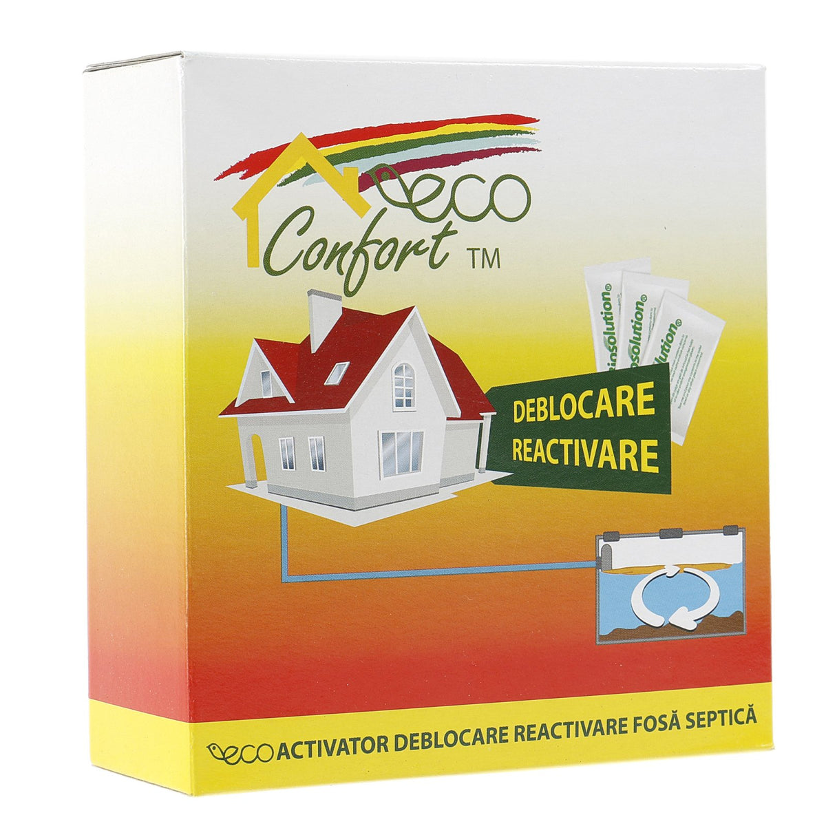 Rectivare Eco Confort desfundare/reactivare fosa septica 500g – ePok