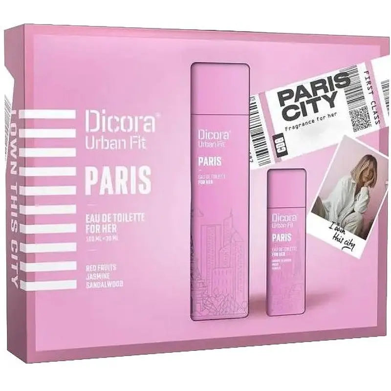 EDT Set dama EDT Dicora Urban Fit Paris 100ml + 30ml