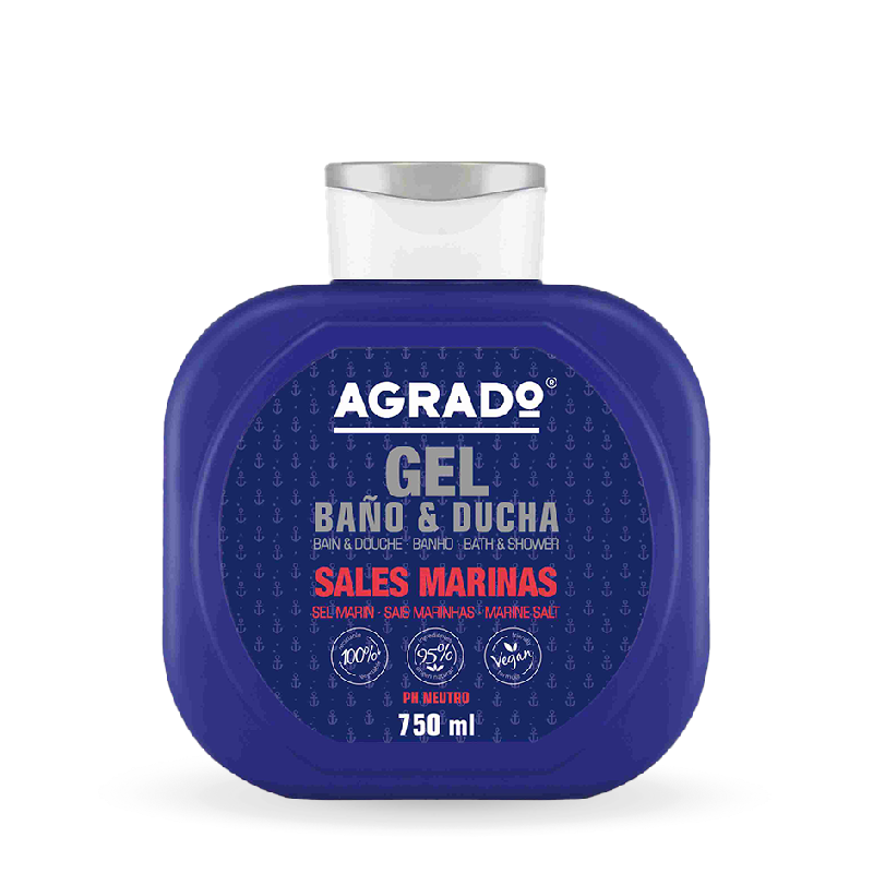 Gel de dus Marine Sals,750ml