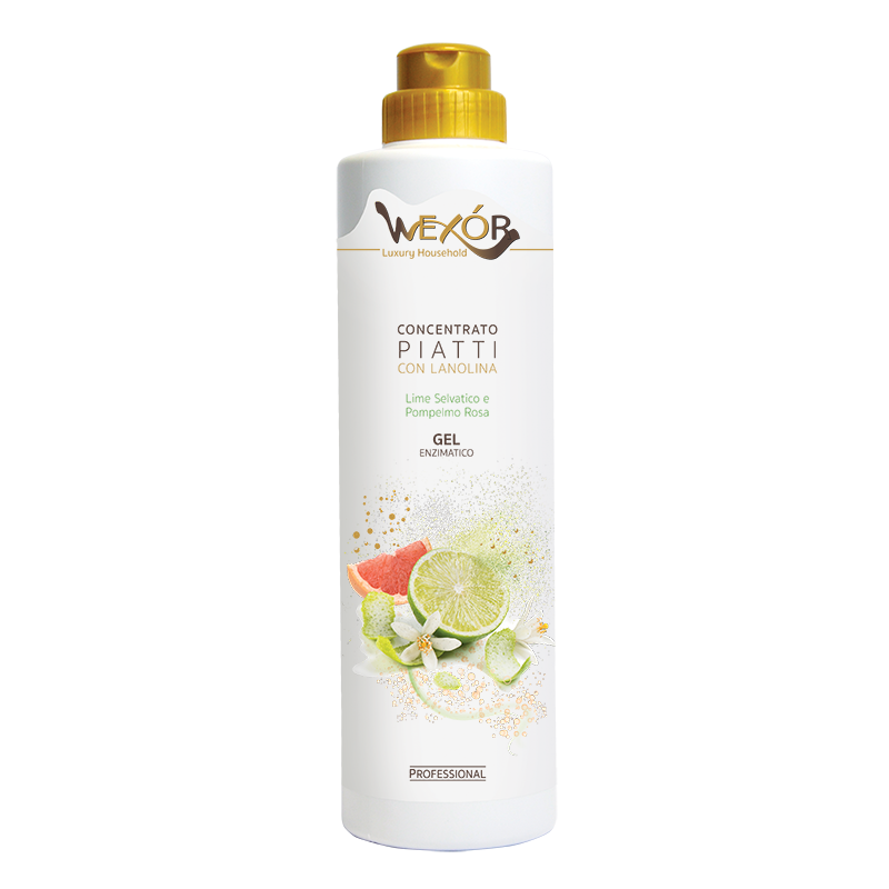 Gel enzimatic pentru vase ,cu lanolina ,lime si grepfruit 750ml