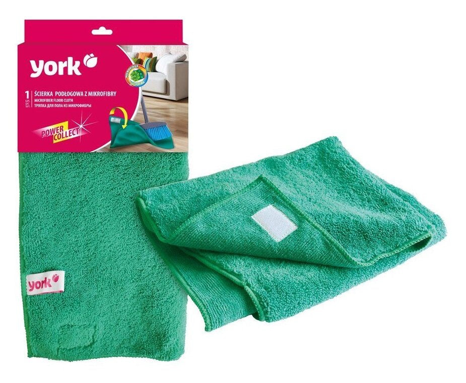 Laveta microfibra pentru pardoseala ,culoare verde ,50x60cm PowerCollect