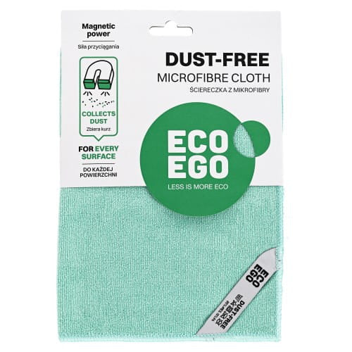 Laveta microfibra pentru praf DUST FREE, 35 x 35 cm,ECO EGO