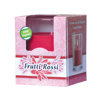 Lumanare parfumata Fructe Rosii, 140g