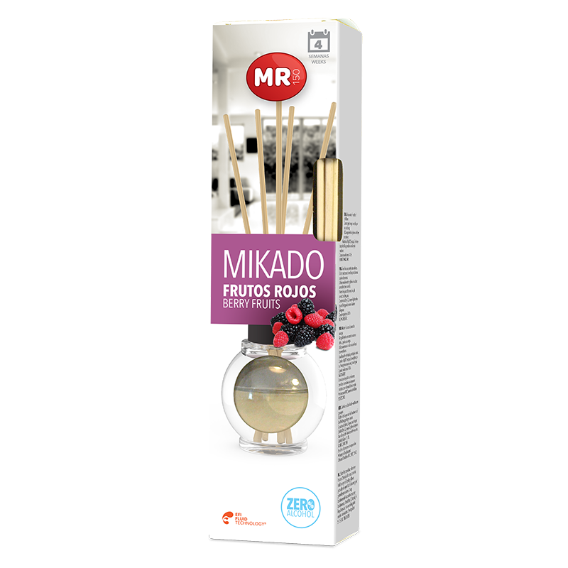 Mikado Odorizant camera cu bete de ratan - Fructe de padure 20ml