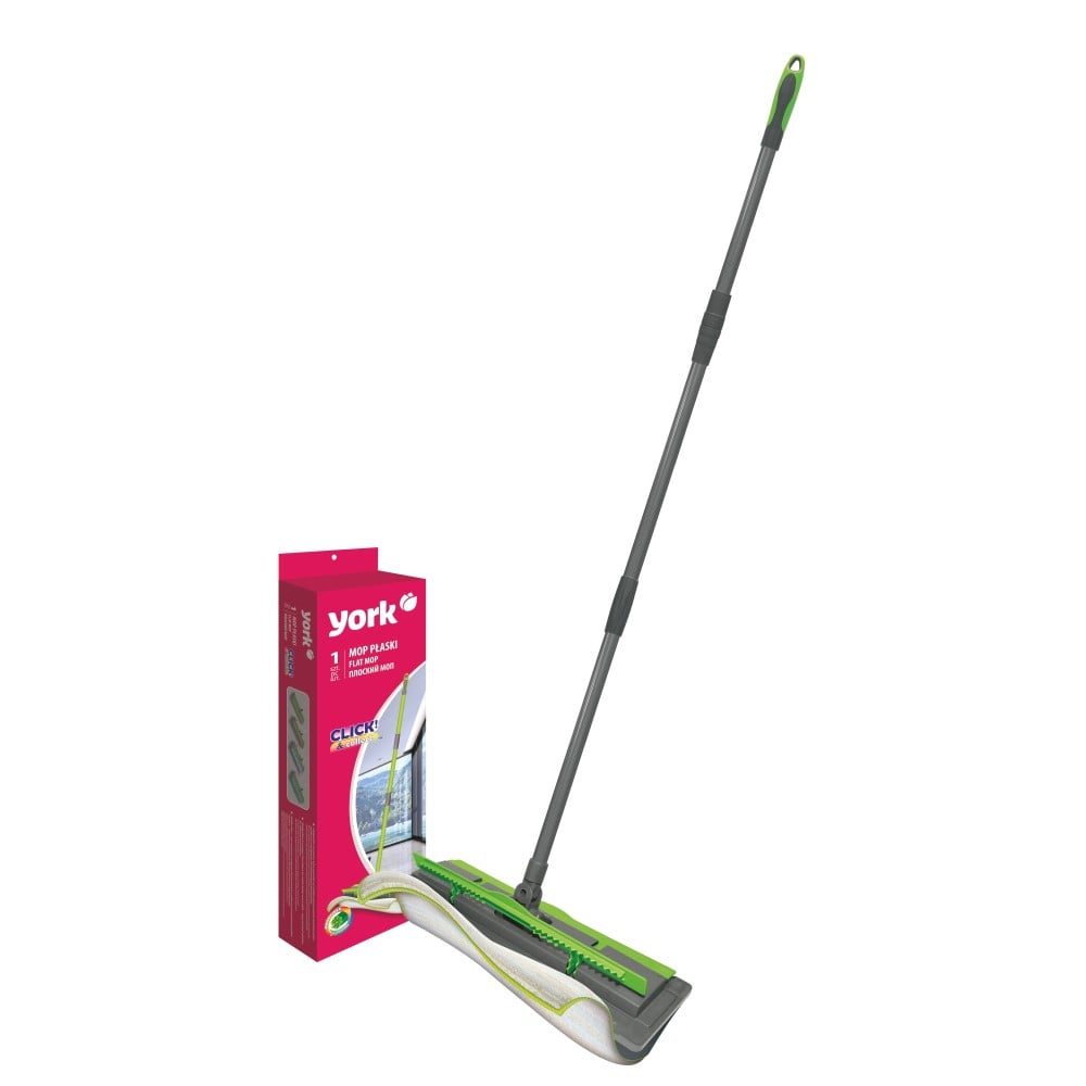 Mop plat cu coada telescopica 1,3m Click & Collect