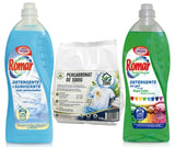 Pachet: 2 x Detergent de rufe lichid 2 in 1, 1,5 L + Percarbonat de sodiu, 750 g, Biozone
