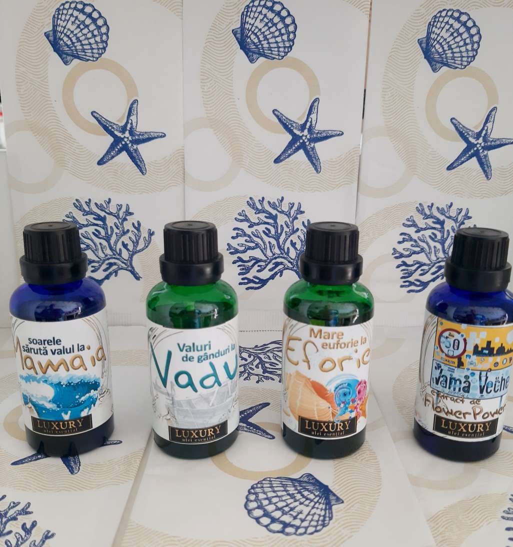 Pachet 4 sticlute arome parfum 50ml Editie Estivala