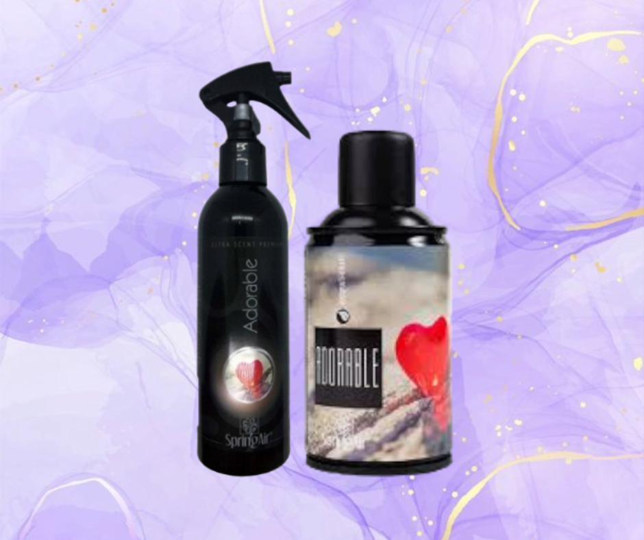 Pachet Odorizare Adorable-Rezerva odorizanta 250ml+Odorizant ambiental 200ml