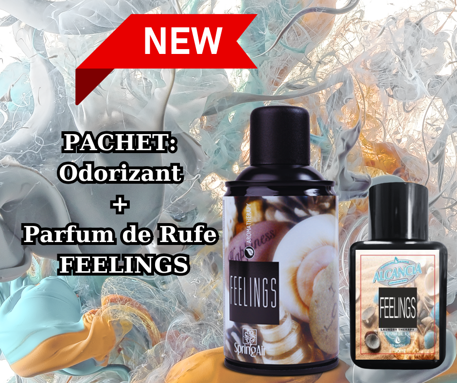 Pachet Alcancia Feelings – Eleganță Olfactivă pentru Haine și Casă