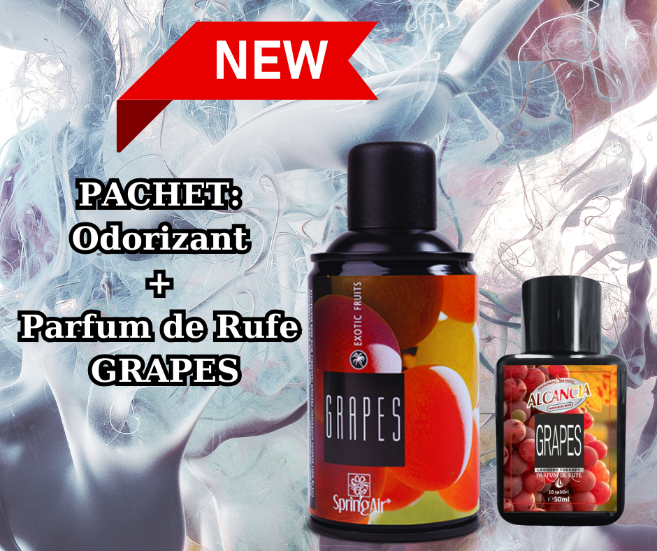 Pachet Alcancia Grapes - Prospețime Fructată pentru Încăpere și Haine