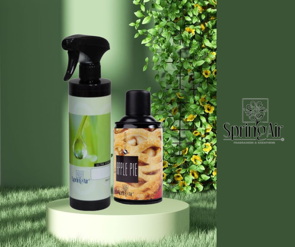 Pachet Odorizare Apple Pie/Antistress -Rezerva odorizanta 250ml+Odorizant ambiental 500ml