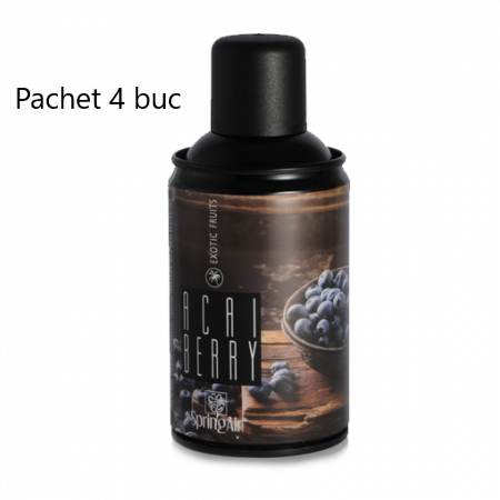 Pachet Spring Air 4 rezerve odorizante Acai Berry - Spring Air