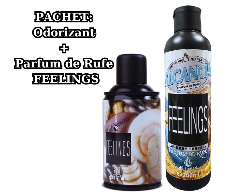 Pachetul Alcancia Feelings – Eleganță Olfactivă pentru Haine și Casă