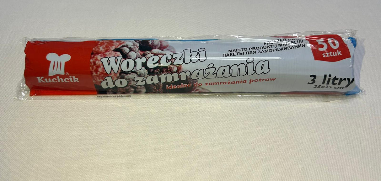 Punga congelator albastru 25×35 см, 50buc/rola