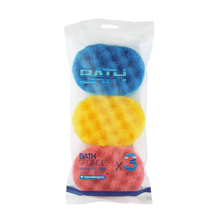 Burete pentru baie oval piele sensibila ATH,3buc/set