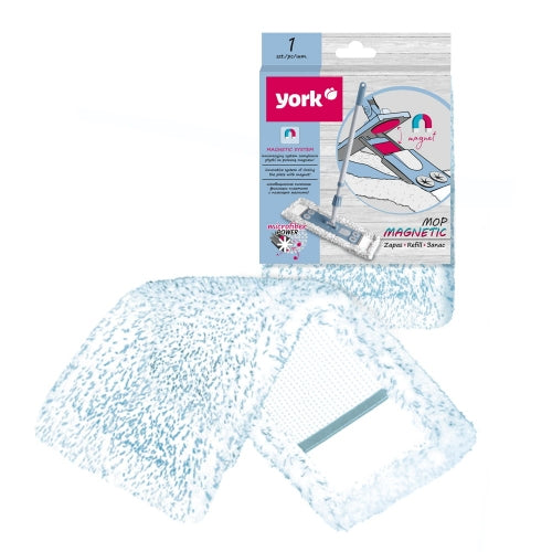 Rezerva microfibra pentru mop plat cu sistem magnetic