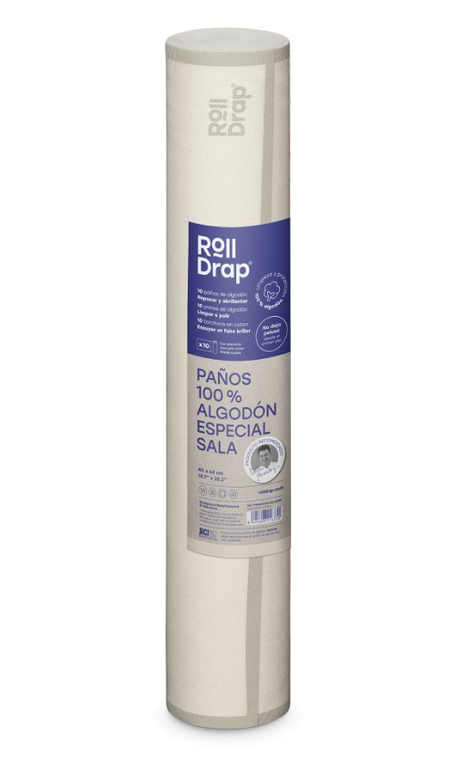 Rola 10 lavete pentru sectorul profesional, 40x64, Natural