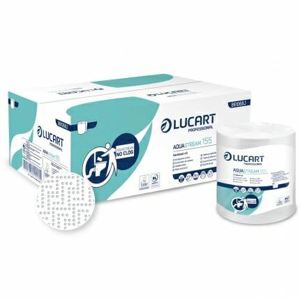Rola hartie prosop de maini ,autocut ,alb ,Aquastream 155m