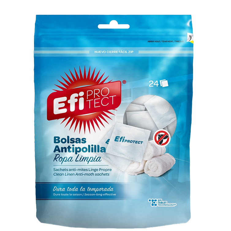 Pliculete antimolii cu parfum prospetime traditionala, 24 buc/set