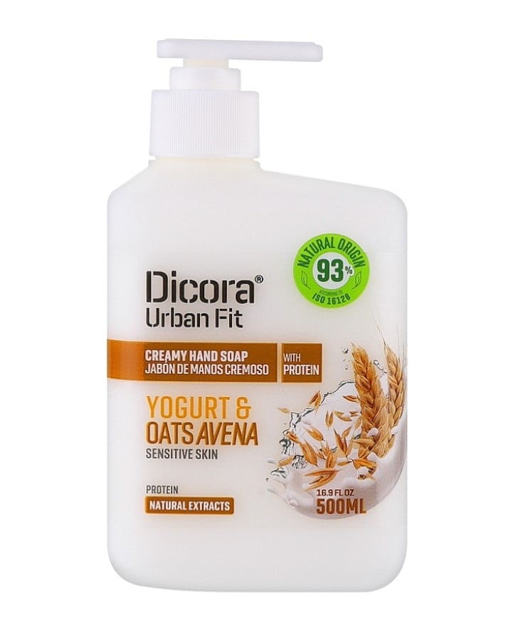 Sapun lichid cu proteine, Iaurt si Ovaz pentru piele sensibila, 500ml