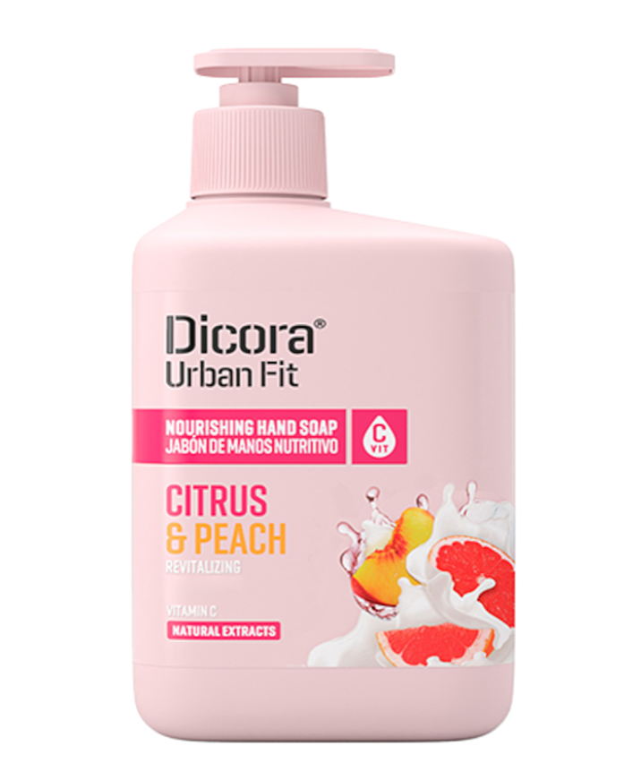 Sapun lichid cu Vitamina C, citrice si piersica, 500ml