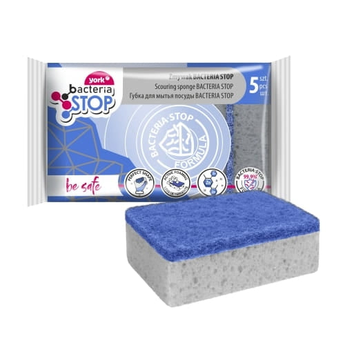 Set 5 bureti antibacterieni de vase Bacteria Stop