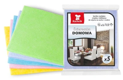 Set 5 lavete uscate universale,33x35cm