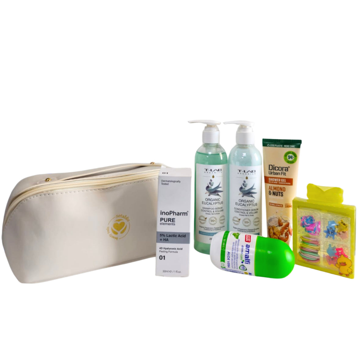 Set cadou borseta dama alba nr. 21