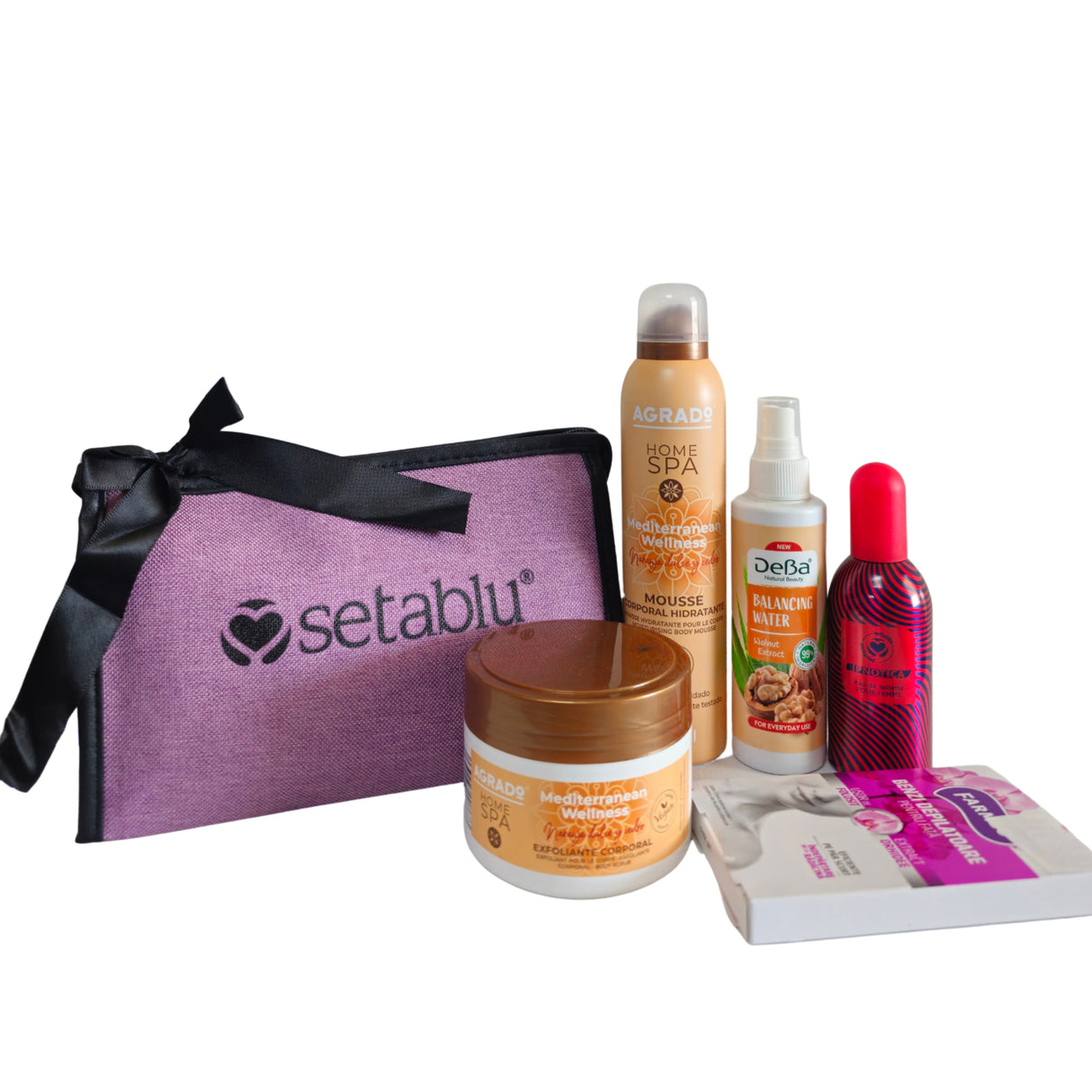 Set cadou borseta dama mov nr. 15