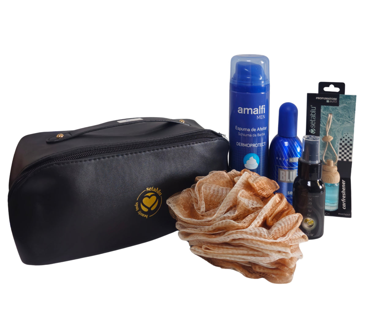 Set cadou borseta pentru barbati negru nr. 5