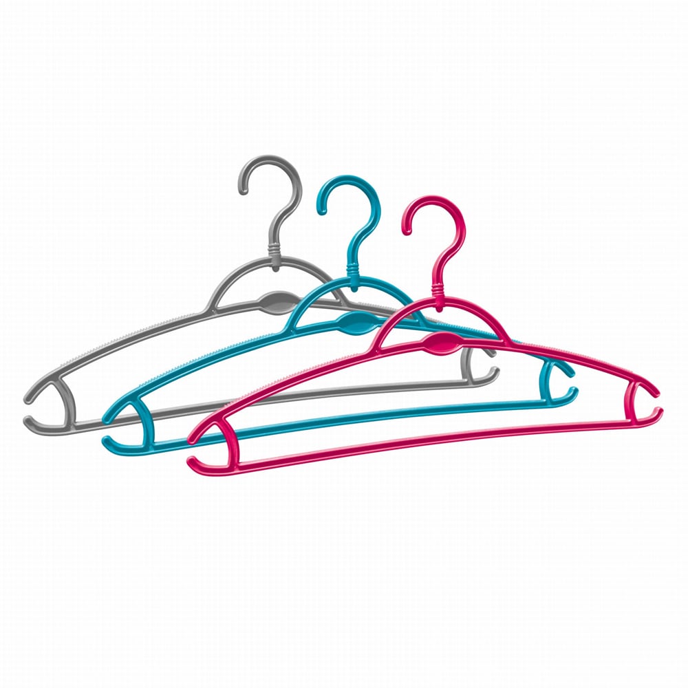 Set de 5 umerase plastic cu cap reglabil