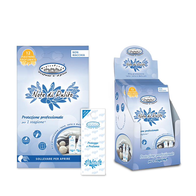 Set odorizant card parfumat pentru camera Noapte curata 12 bucati