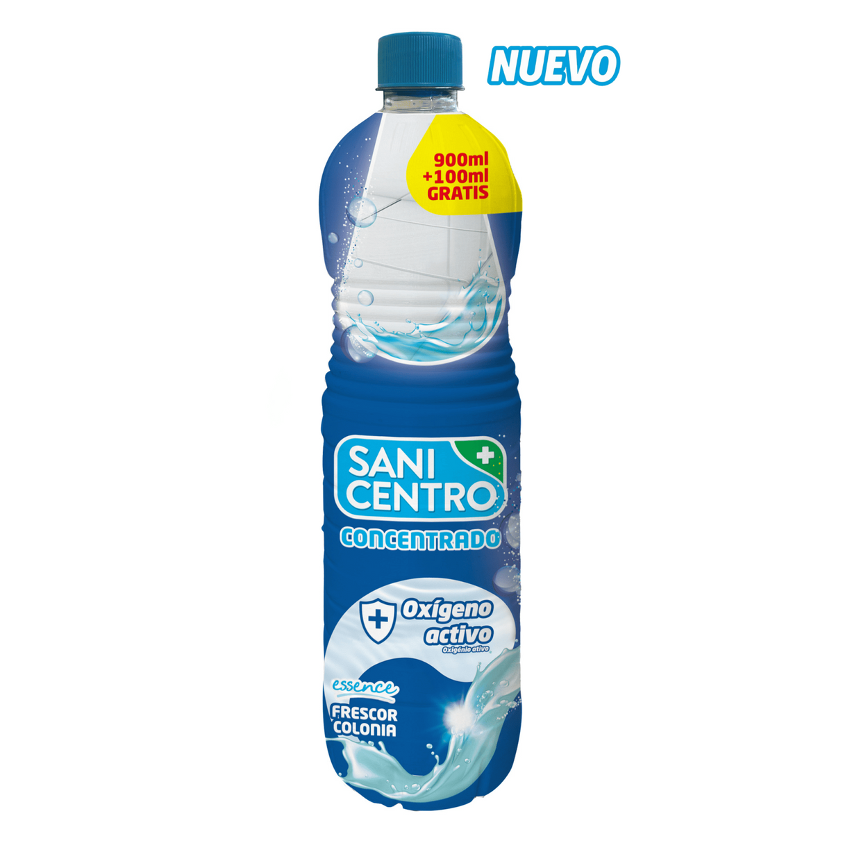 Solutie curatare pardoseli si suprafete Oxi Active, parfum fresh colonie, 1l