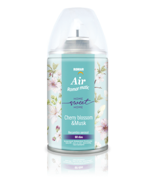Spray odorizant pentru camera tip Air Wick,Flori de cireș și Mosc,335cc