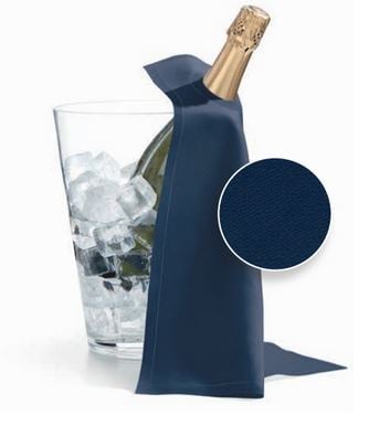 Suport din bumbac pentru sticle de vin 40x40, Albastru Petrol