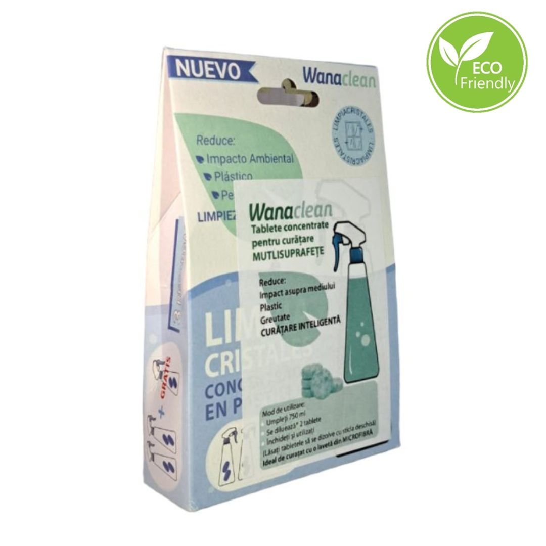 Tablete concentrate eco-friendly pentru curatare multisuprafete,6buc/set