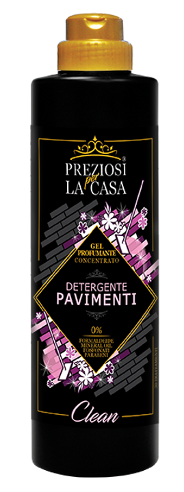 Tratament gel pentru pardoseli puternic parfumat, Clean, 750ml