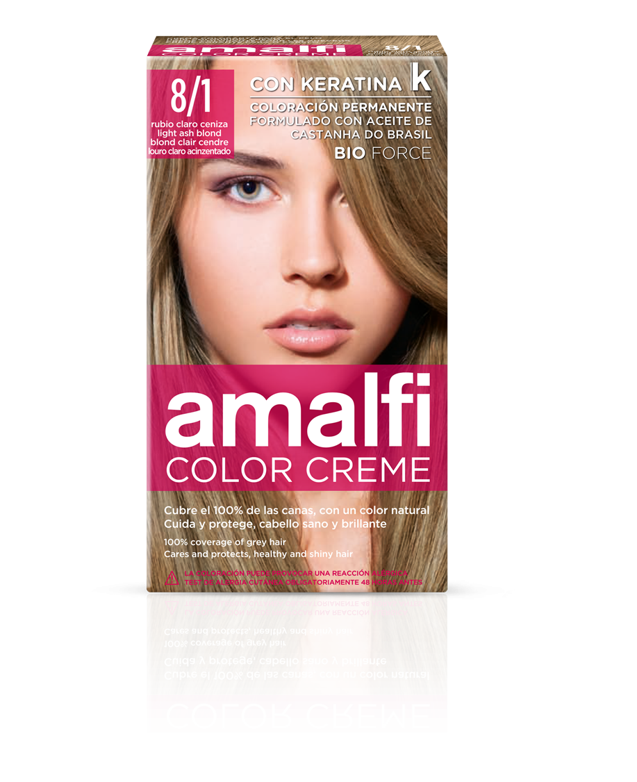 Vopsea de par Ash Light Blonde 8/1